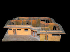 Folk-Art House Model c 1940