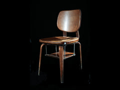 "Plebe" Bentwood Student Chair - U.S. Naval Academy