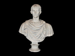 Plaster Composite Bust of Emperor Augustus