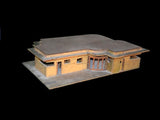 Folk-Art House Model c 1940