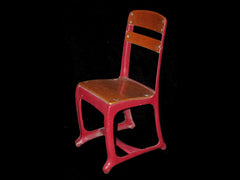 Red American Seating Church/School Chair