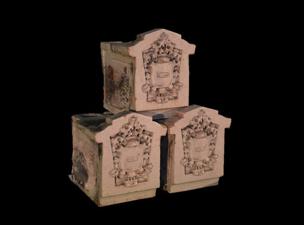 Sullivanesque Glazed Terra Cotta Cornice Blocks